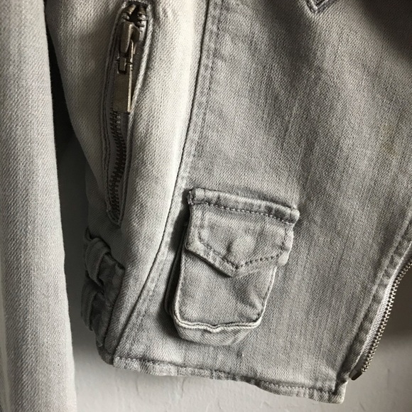 Gray Denim Jacket - Picture 3 of 5
